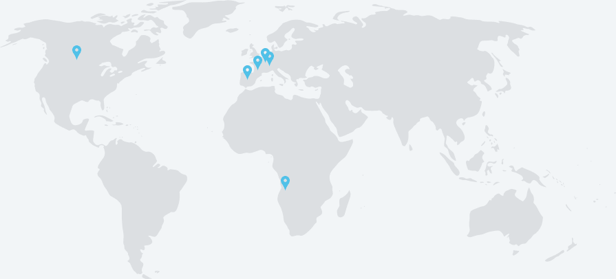 mapa projectos internacionais